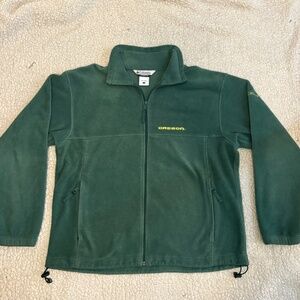 Oregon Ducks Columbia Vintage Green/Yellow Jacket *LARGE*